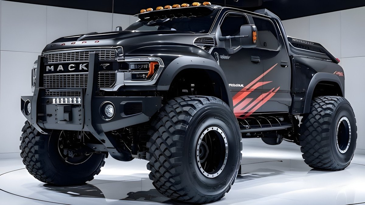 2027 Monster Mack 4x4 Pickup Truck Revealed